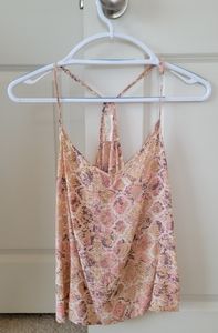 Anthropologie Snake Print Top